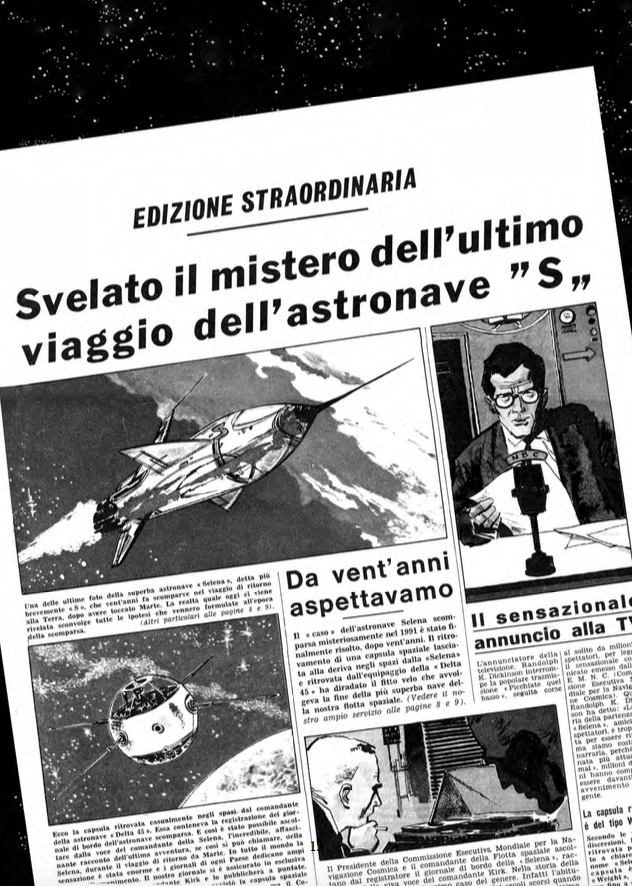 Nicola Pesce I cinque della Selena Dino Battaglia fumetto