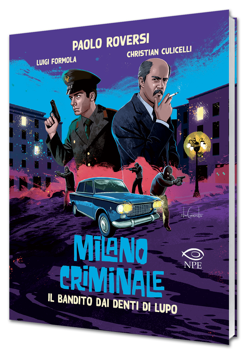 Nicola Pesce Nuvole Milano Criminale Bandito fumetto noir