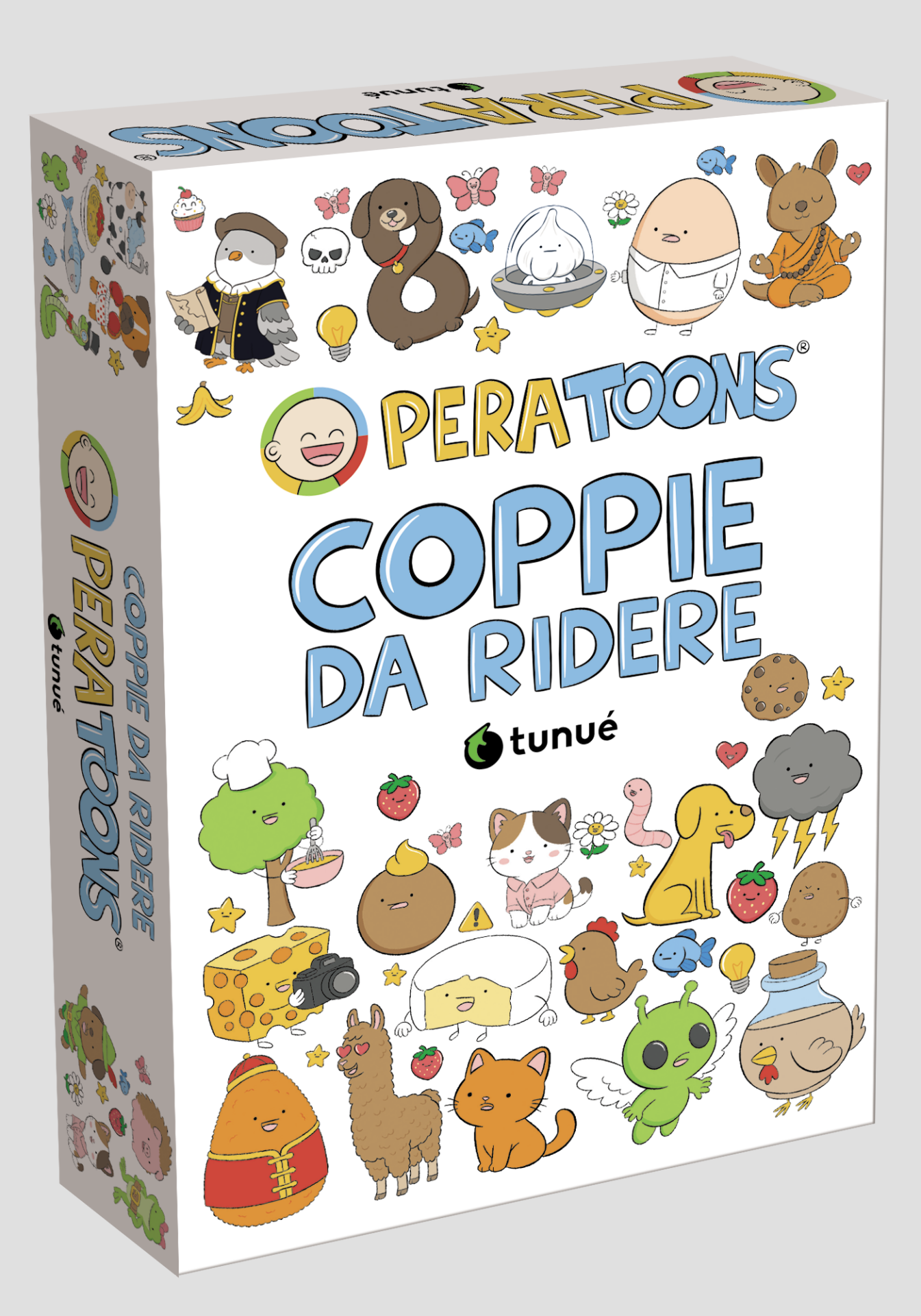 Tunuè Coppie da ridere Pera Toons gadget scatola 4pz