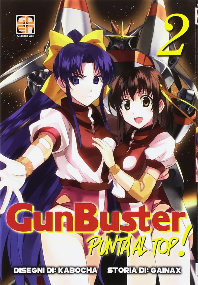 Goen Cult Punta al Top Gunbuster! 2 manga volume 2 mecha
