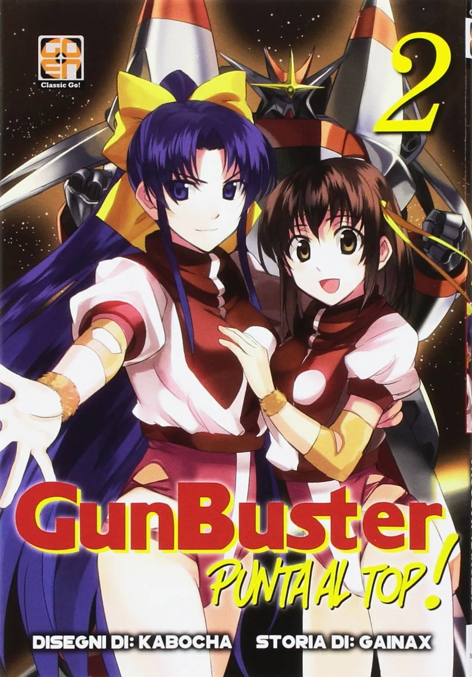 Goen Cult Punta al Top Gunbuster! 2 manga volume 2 mecha