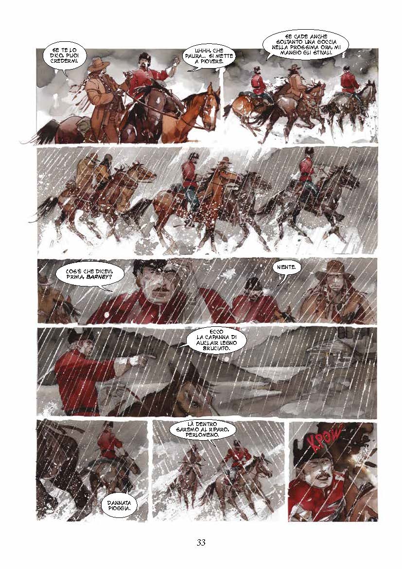 Nicola Pesce Franco Caprioli Sul sentiero del tramonto fumetto
