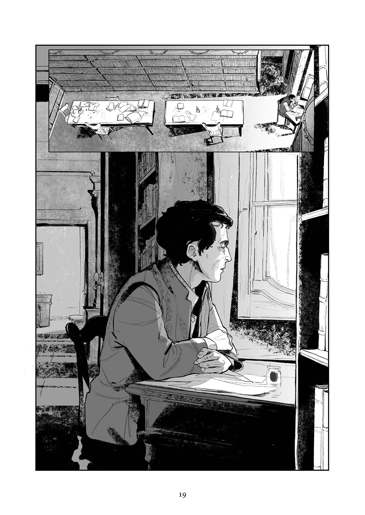 Nicola Pesce Leopardi L’infinito fumetto poesia classica