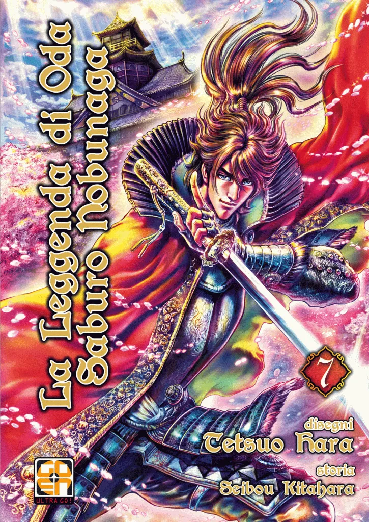 Goen Samurai Collection Leggenda di Nobunaga 7 manga storico
