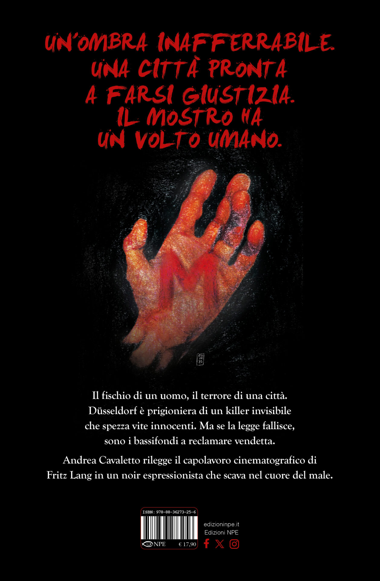 Nicola Pesce Horror M Il mostro di Düsseldorf fumetto brossurato