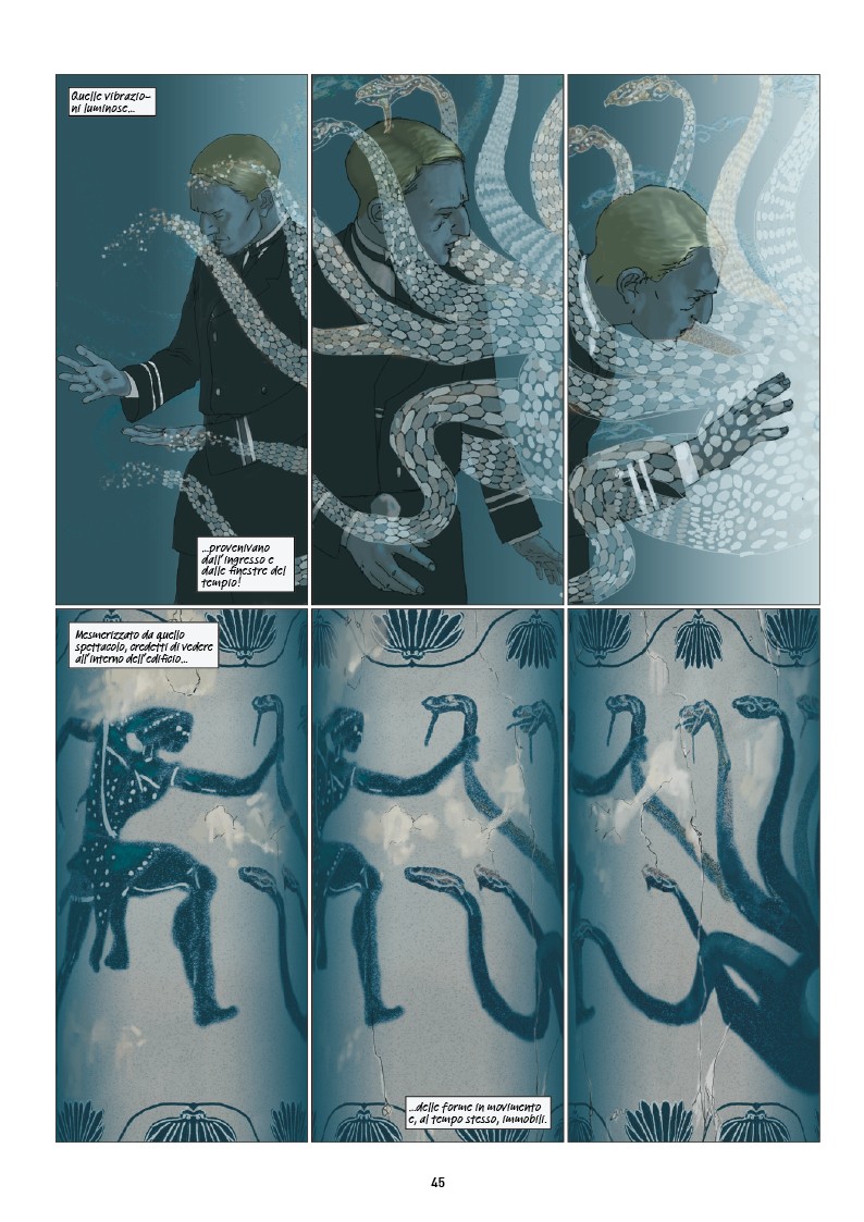 Nicola Pesce Il Tempio fumetto Nuvole in Tempesta volume brossurato