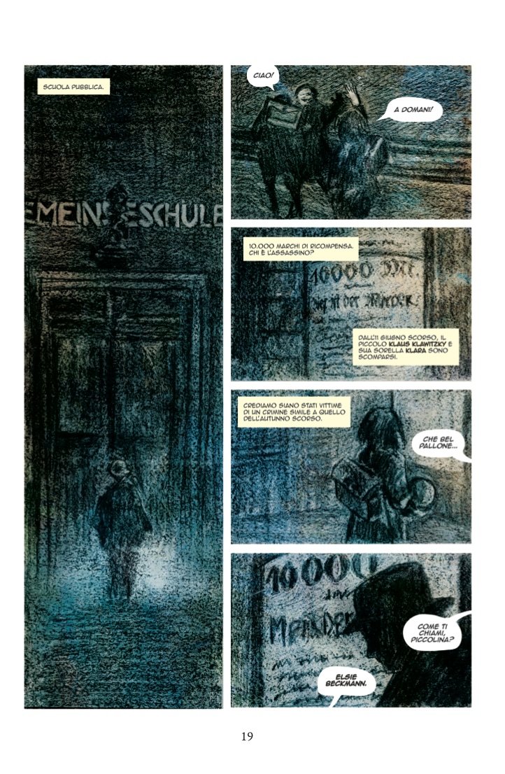 Nicola Pesce Horror M Il mostro di Düsseldorf fumetto brossurato