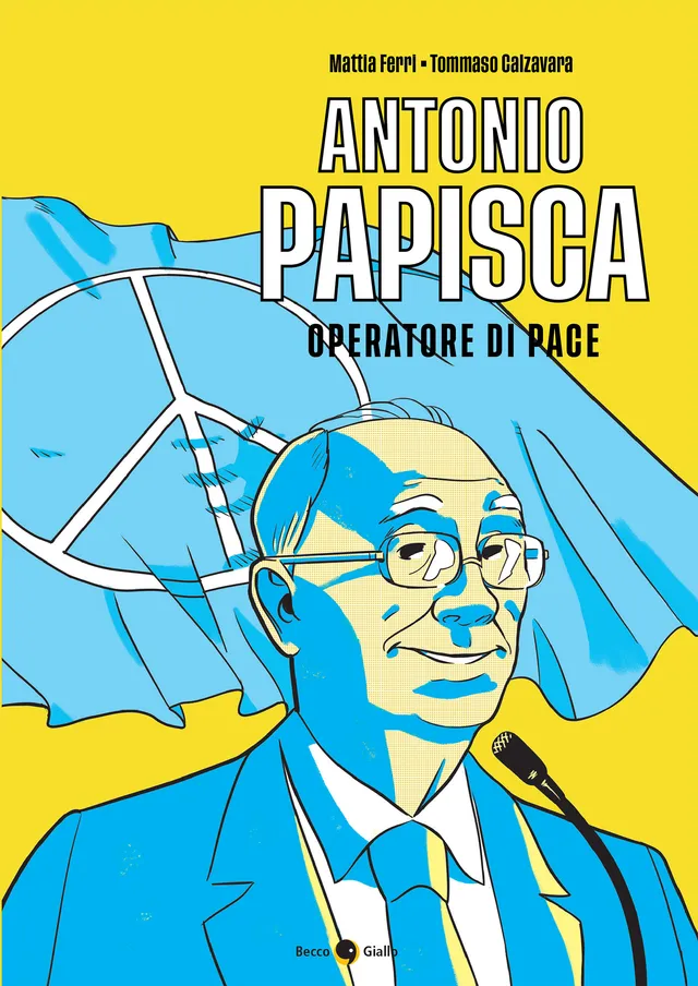 BeccoGiallo Biografie Antonio Papisca fumetto 112 pp brossura