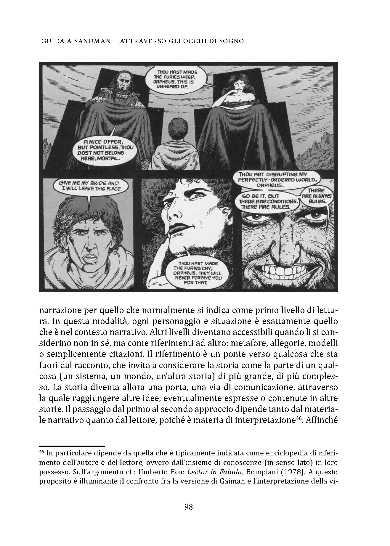 Nicola Pesce Guida non ufficiale a Sandman saggio brossurato