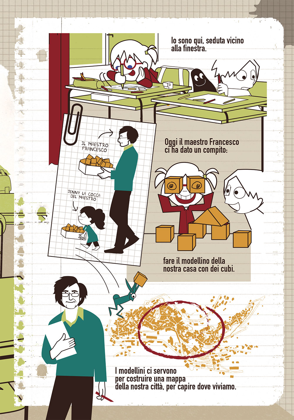 BeccoGiallo Graphic Journalism Architettura della felicità fumetto 168 pp
