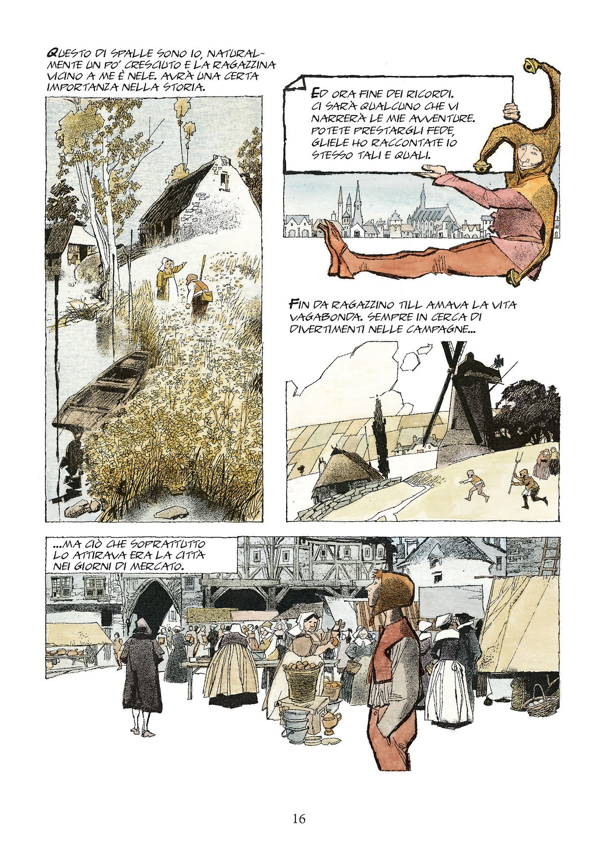 Nicola Pesce Till Ulenspiegel libro fumetto classico