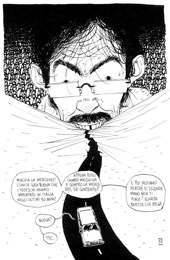 Lo Psicotico Domato Nuvole in Tempesta fumetto umoristico