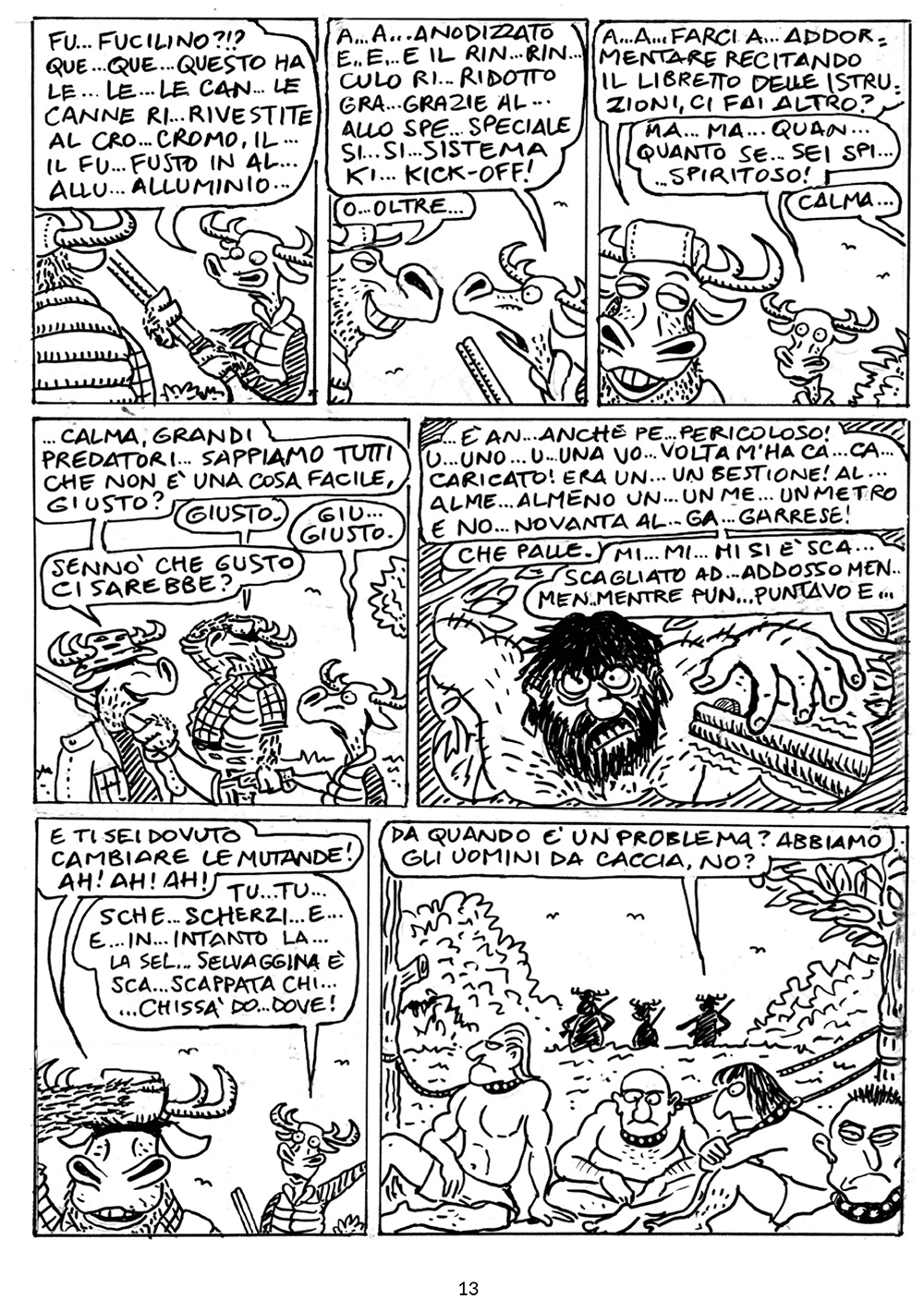 BeccoGiallo Fuori collana Al posto loro fumetto brossura 200 pp