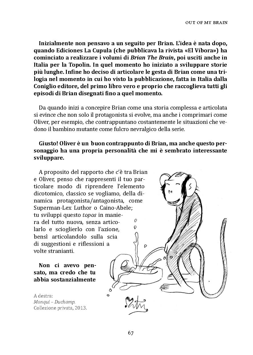 Nicola Pesce Saggistica Out of my Brain libro brossurato