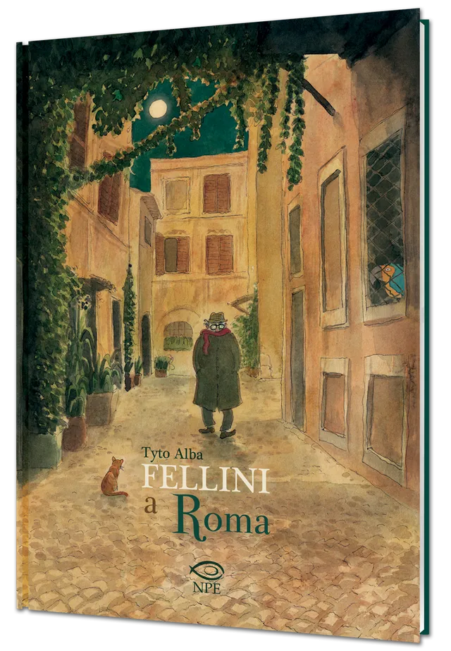 Nicola Pesce Editore Nuvole in Tempesta Fellini a Roma fumetto