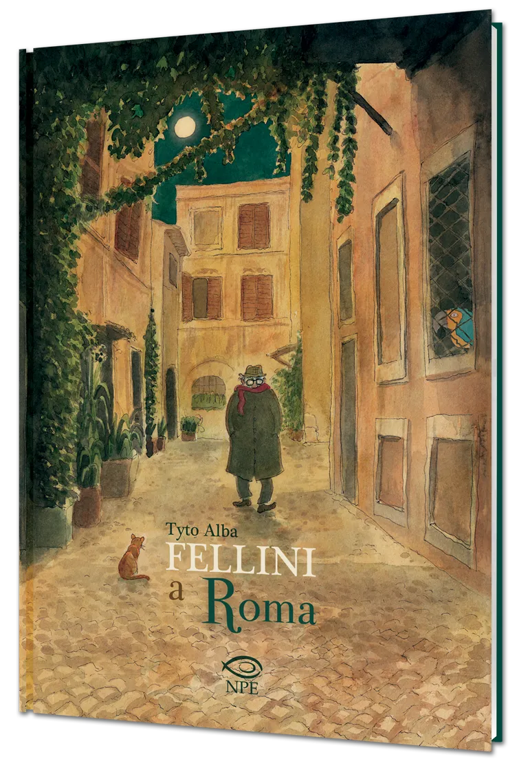 Nicola Pesce Editore Nuvole in Tempesta Fellini a Roma fumetto