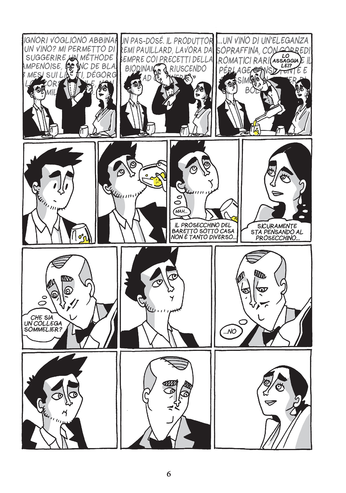 BeccoGiallo Conoscere il Vino manuale a fumetti brossura