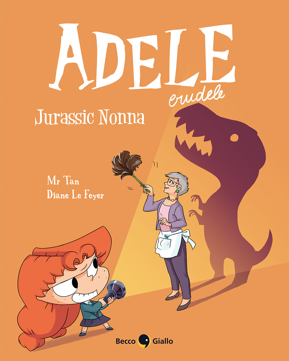 BeccoGiallo Kids Adele Crudele Jurassic Nonna fumetto 80 pp
