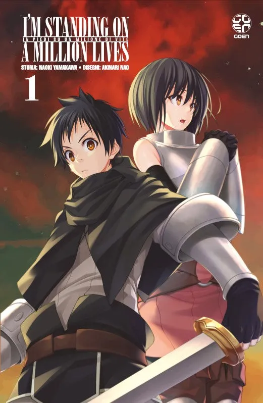 Goen Mega Collection Sto in piedi su un milione di vite 1 manga variant