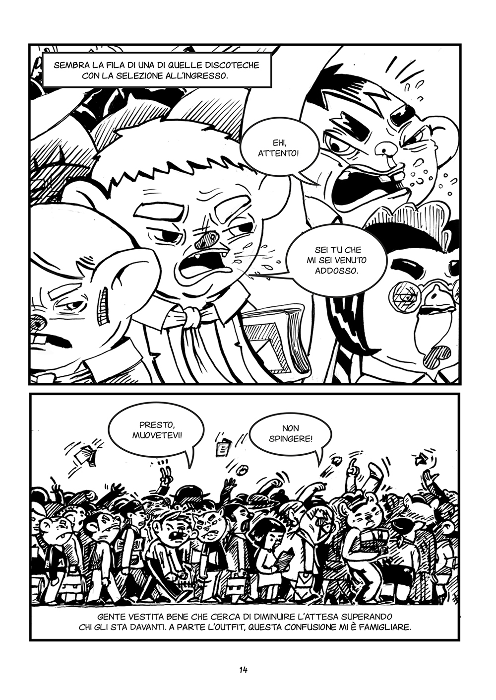 BeccoGiallo Graphic Journalism L'invasione degli Extraterroni fumetto brossura