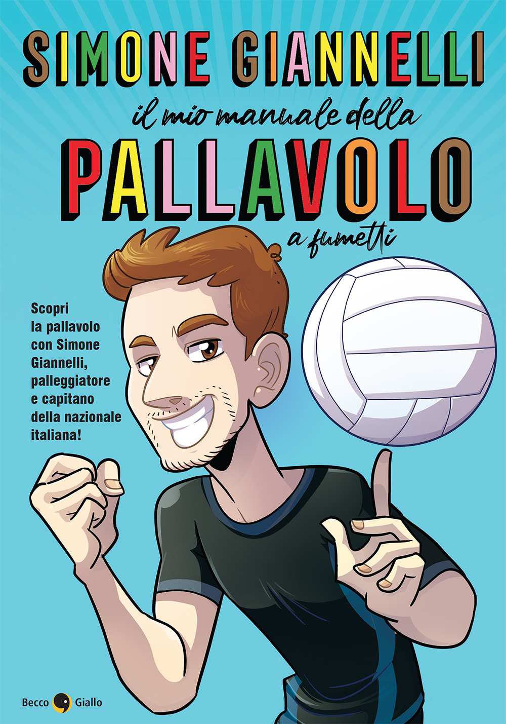 BeccoGiallo Simone Giannelli manuale pallavolo libro 160 pp.