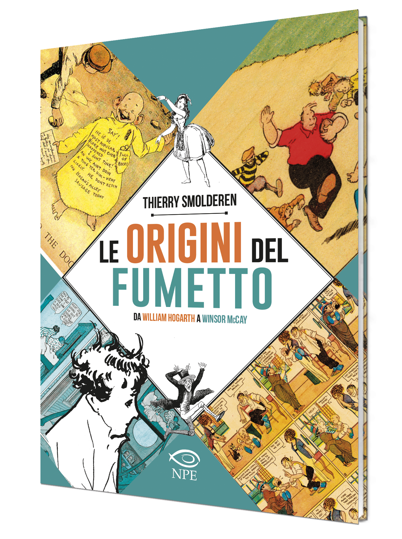 Nicola Pesce Le origini del fumetto libro storia fumetto