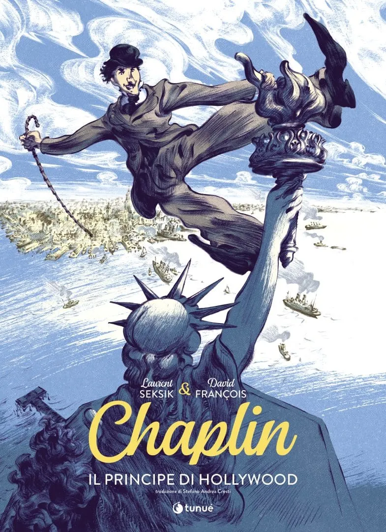 Tunué Album Chaplin Il principe di Hollywood graphic novel