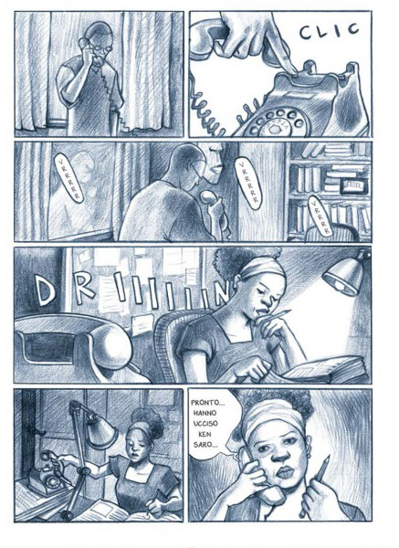BeccoGiallo Biografie Ken Saro-Wiwa fumetto brossura 136pp