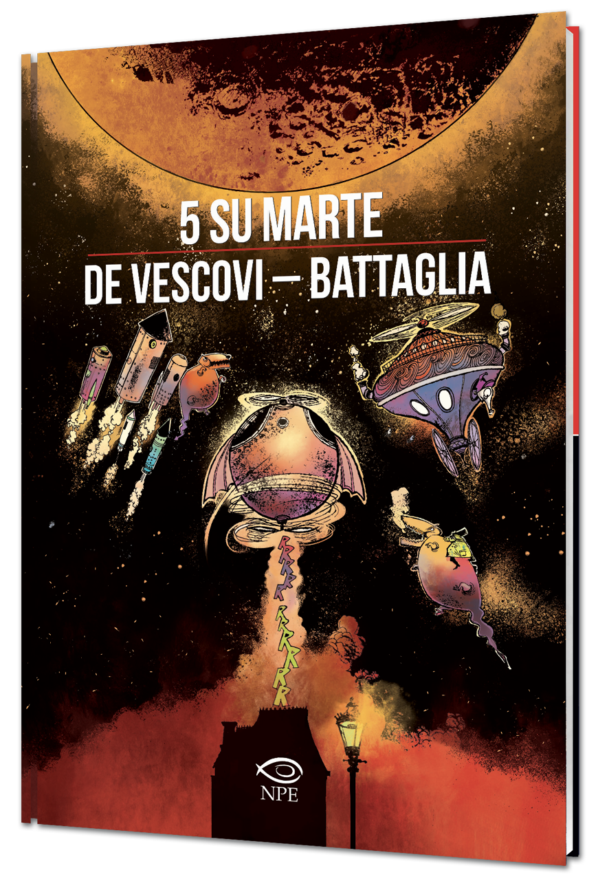 Nicola Pesce Battaglia 5 su Marte fumetto