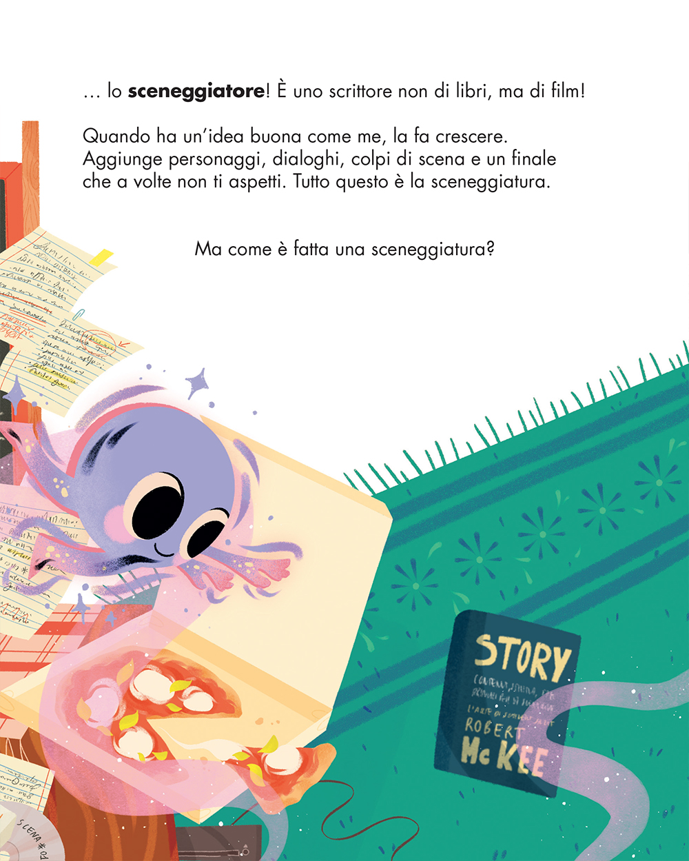 BeccoGiallo Kids Il cinema spiegato ai bambini fumetto cartonato 72 pp