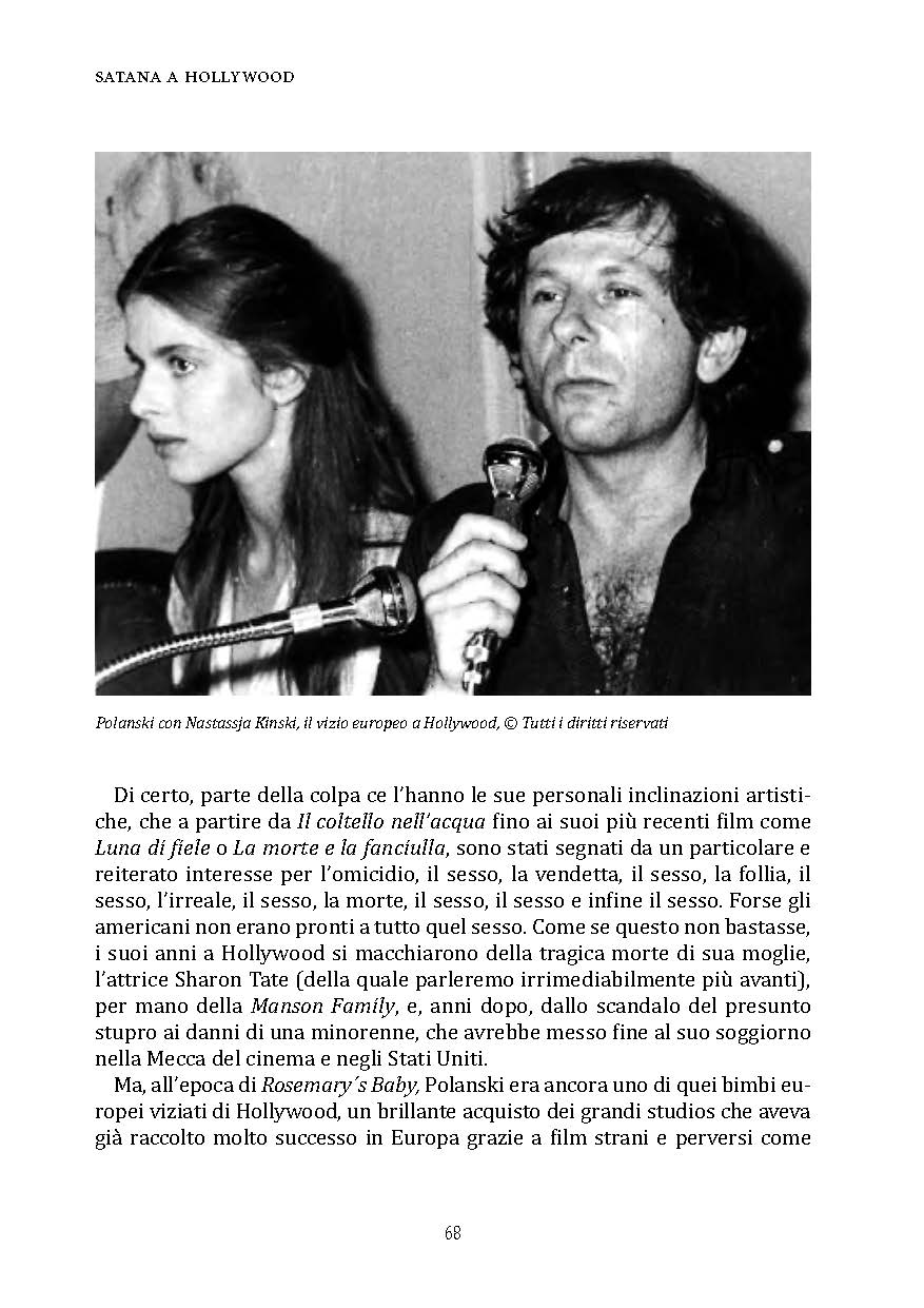 Nicola Pesce Satana a Hollywood libro Saggistica Narrativa volume