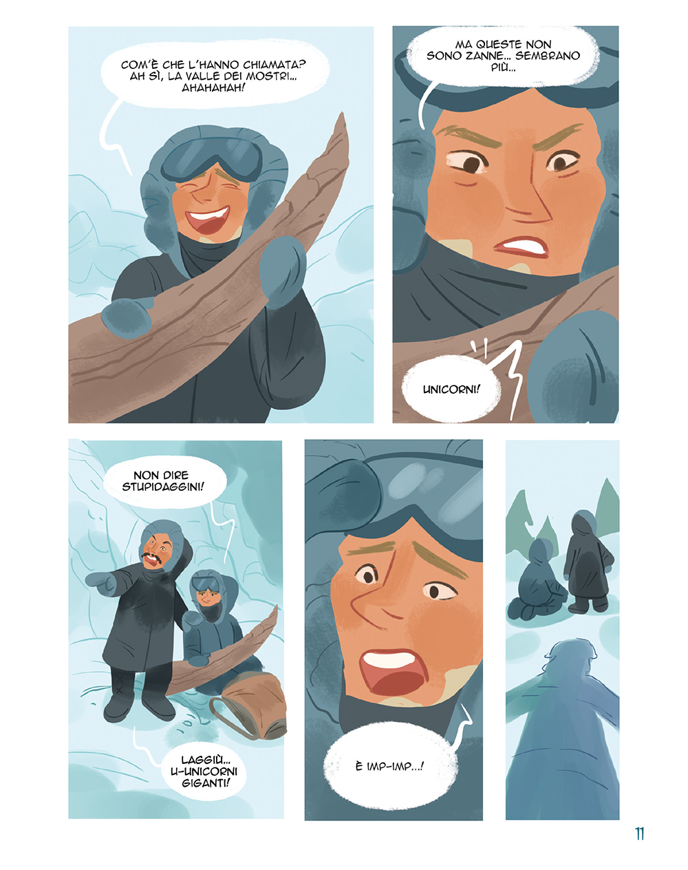 BeccoGiallo Kids Paleo Stories La valle dei mostri fumetto 112 pp colori