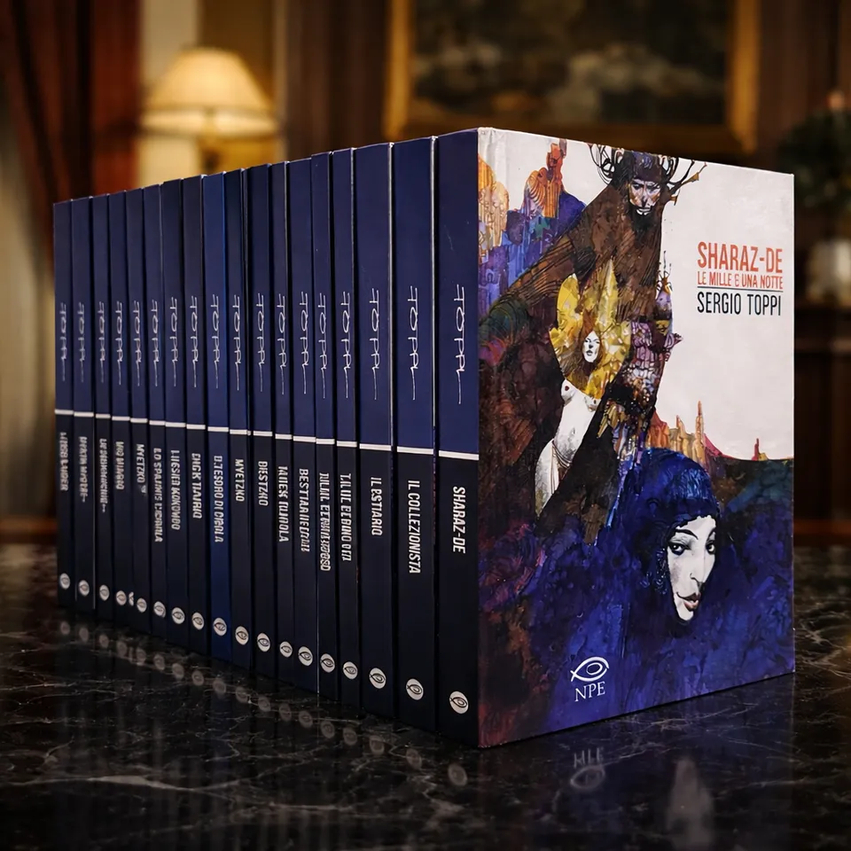 Nicola Pesce Sergio Toppi Promo collana fumetto completa