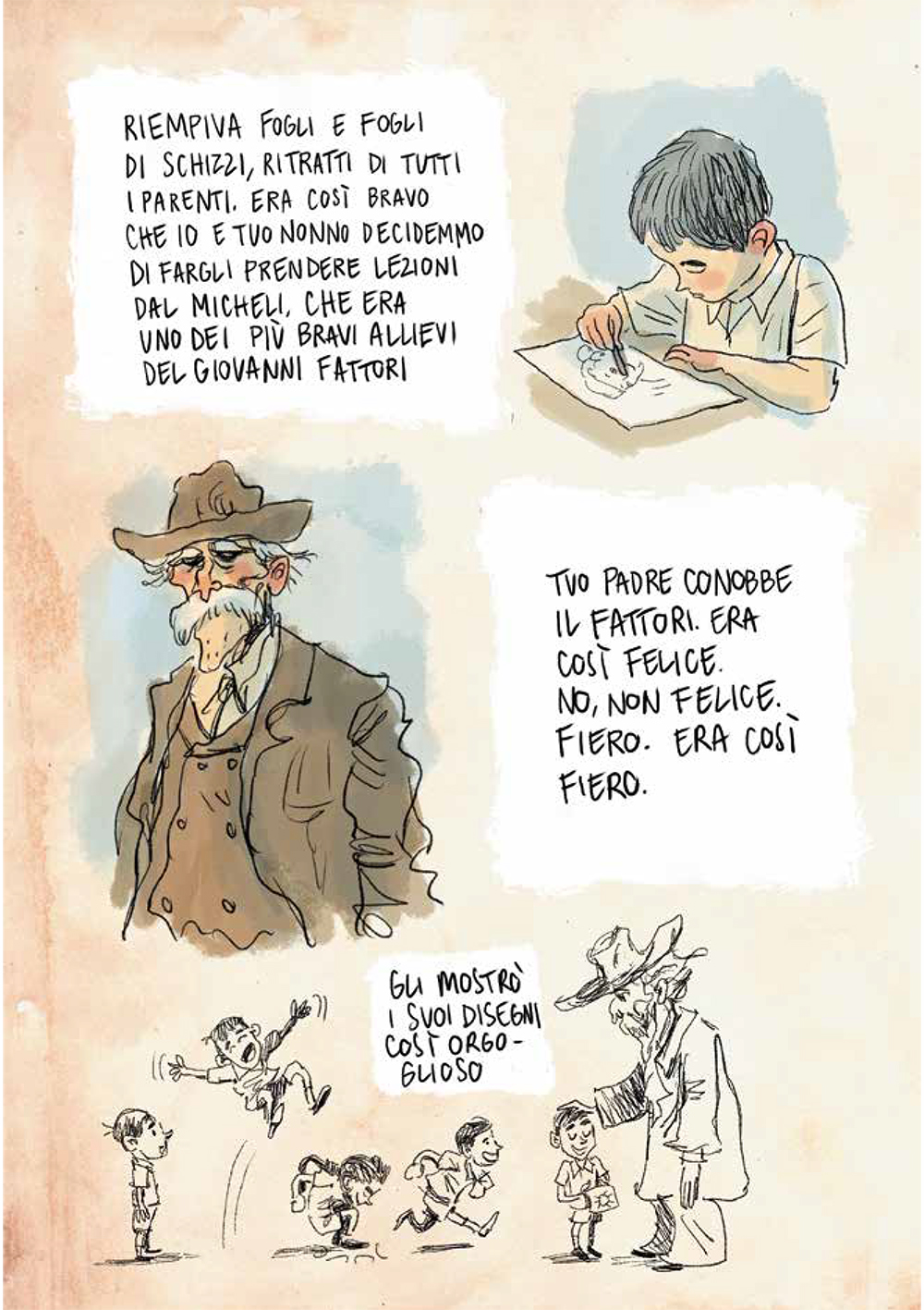 BeccoGiallo Biografie Modigliani fumetto Anderle 176 pp. colori