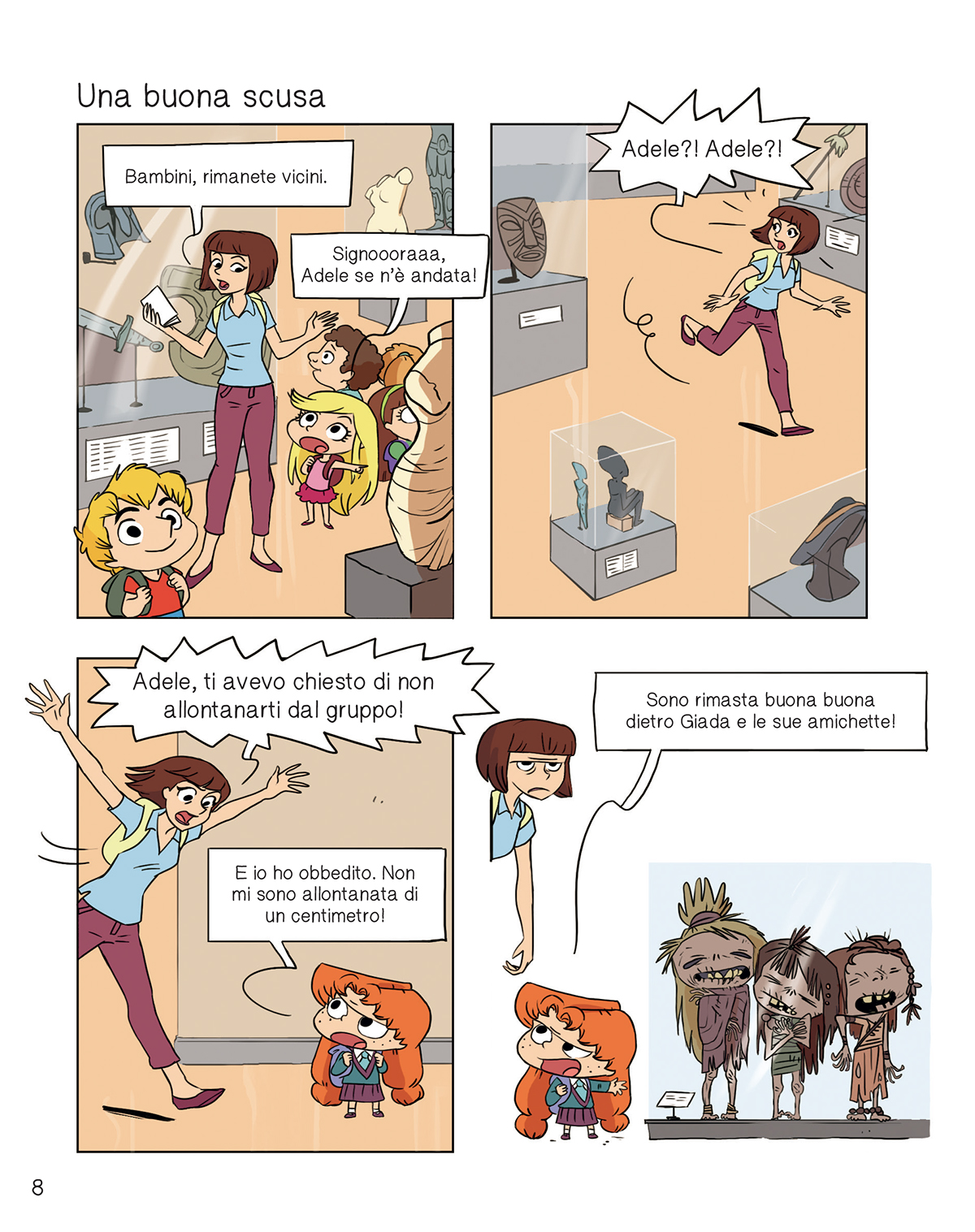 BeccoGiallo Kids Adele Crudele C’è puzza di marcio! fumetto 80 pp