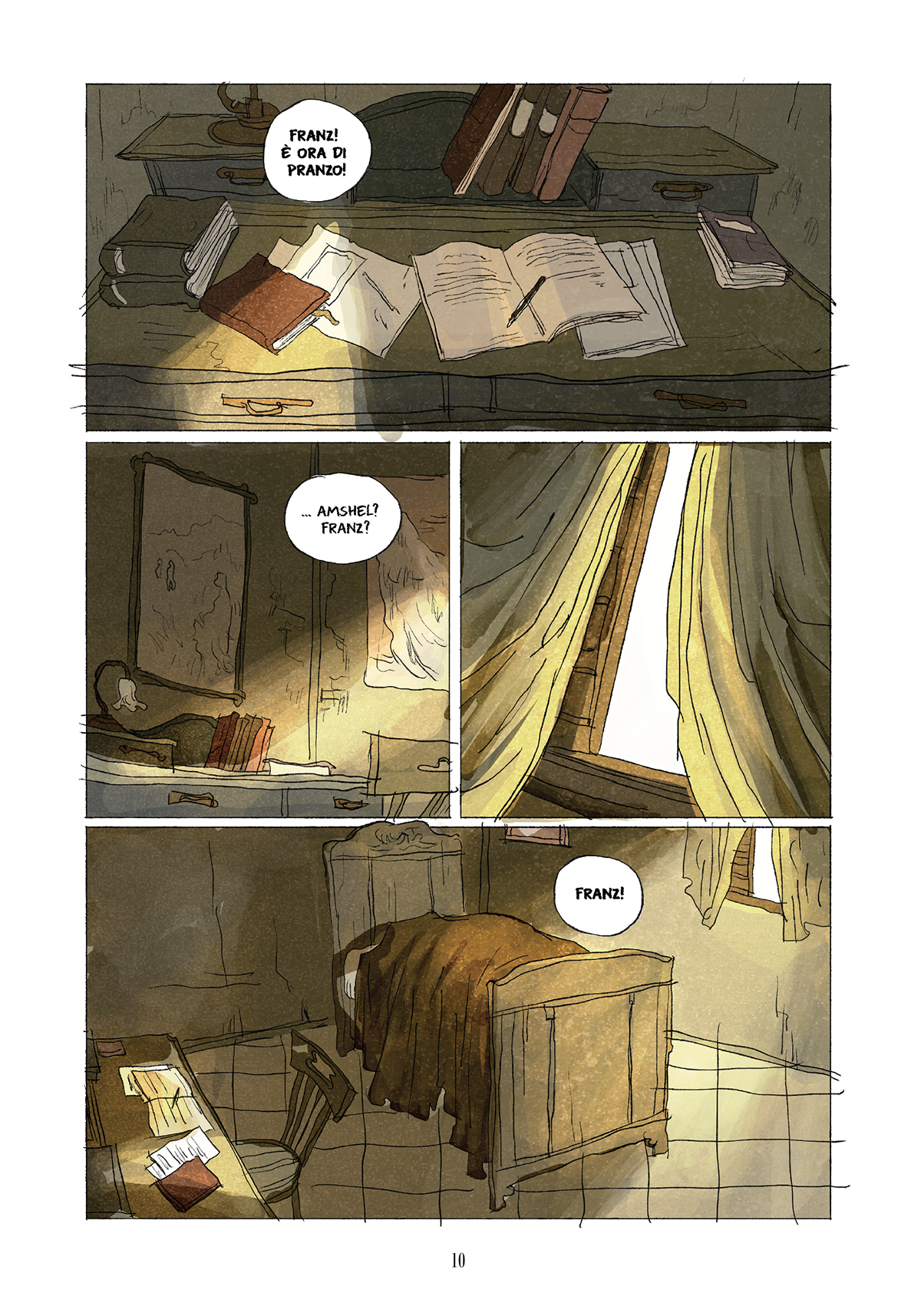BeccoGiallo Biografie Kafka Diario di un disperso fumetto brossura 152 pp