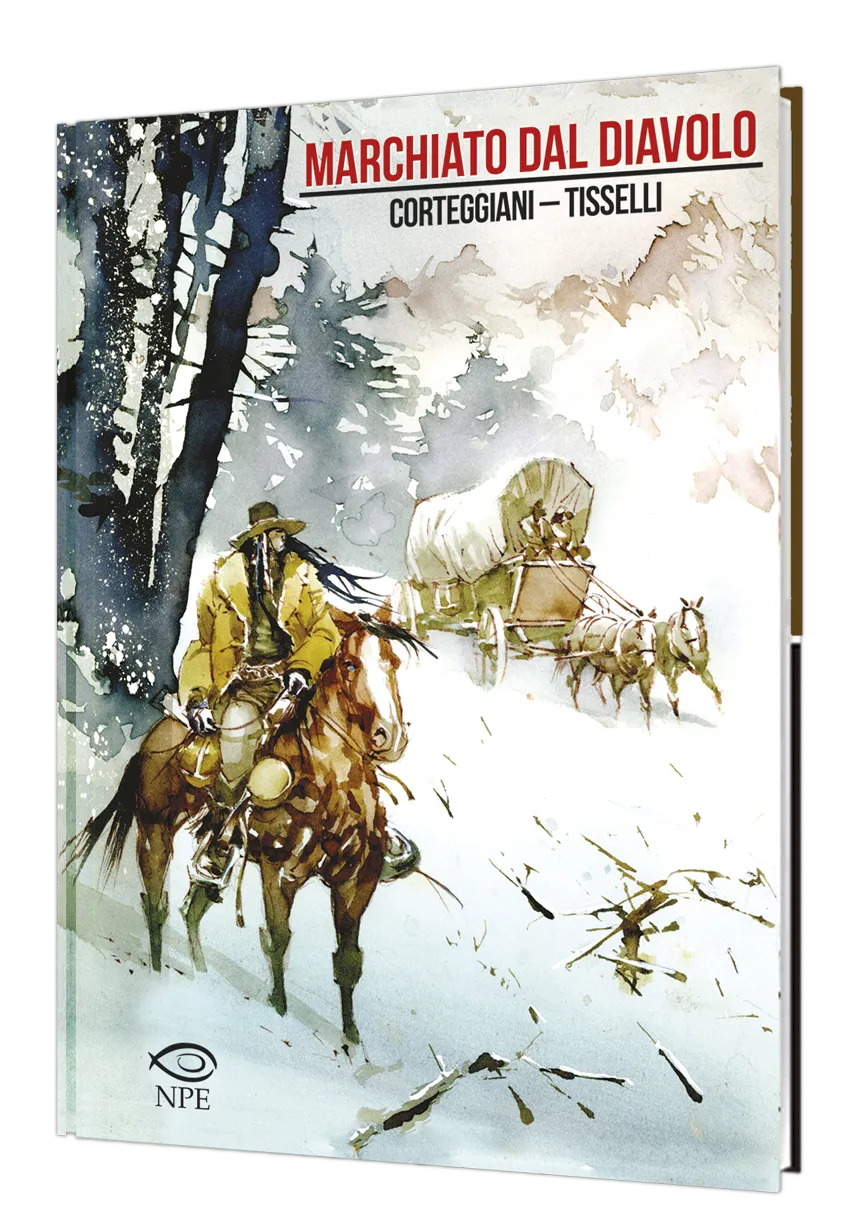 NPE Maestri Marchiato dal Diavolo fumetto volume brossurato