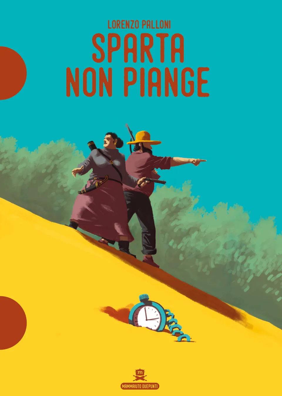 Mammaiuto La collana duepunti Sparta non piange fumetto
