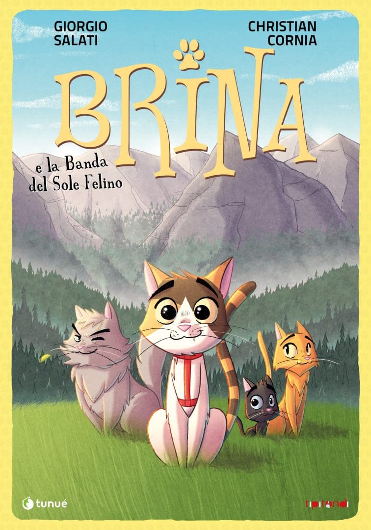 Tunué Tipitondi Più Brina 1 Banda Sole Felino fumetto gatti