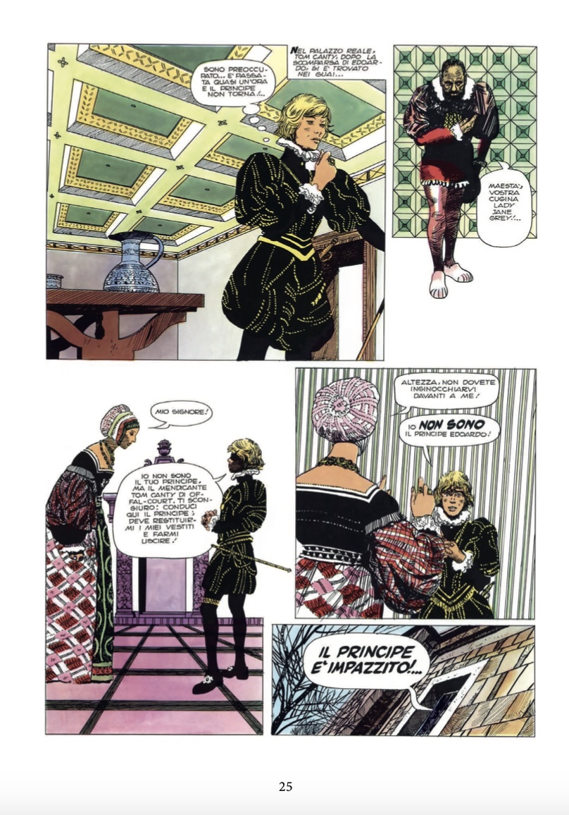 Nicola Pesce Attilio Micheluzzi Il principe e il povero fumetto