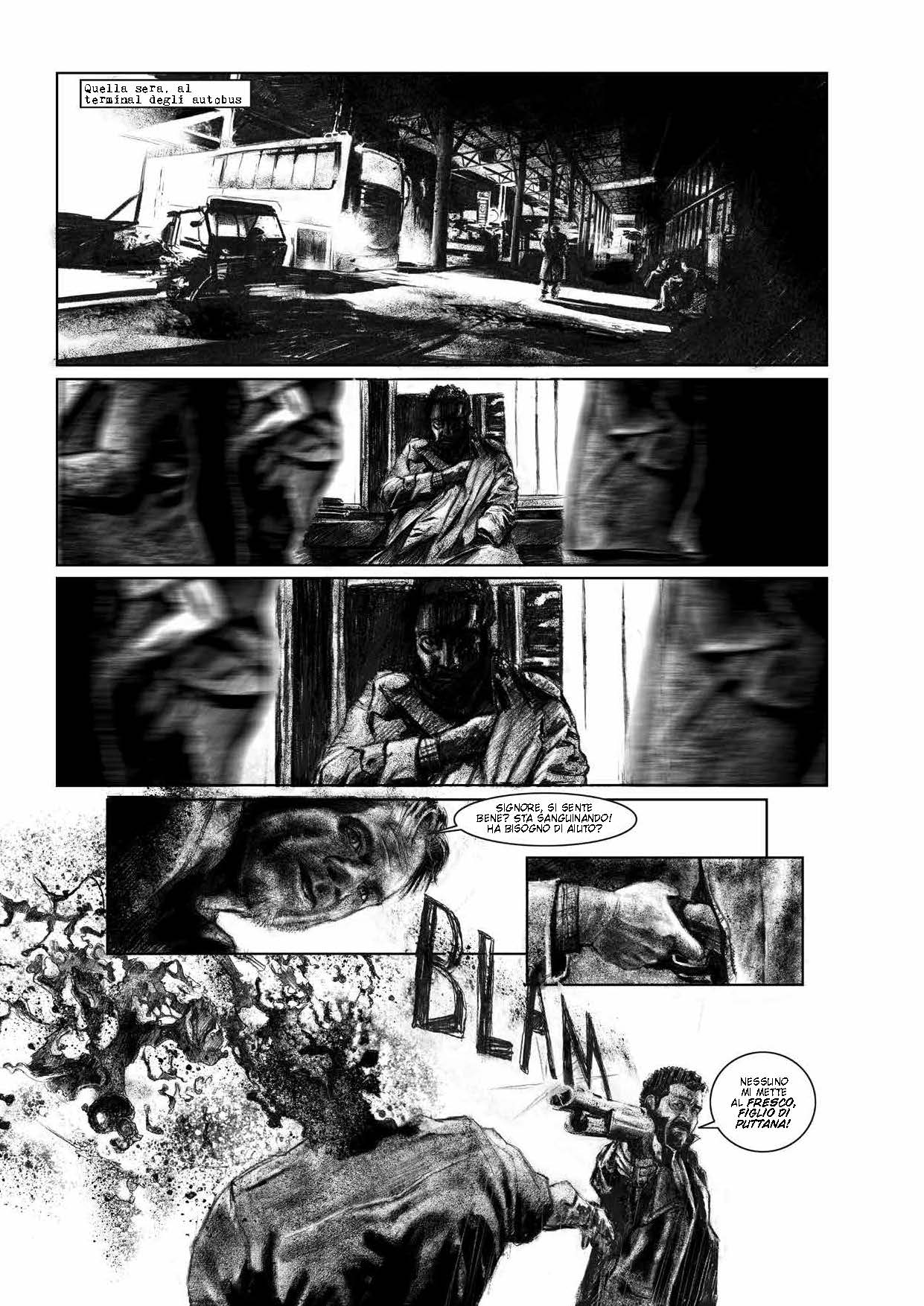 Hidden in the Woods Horror fumetto thriller brossurato