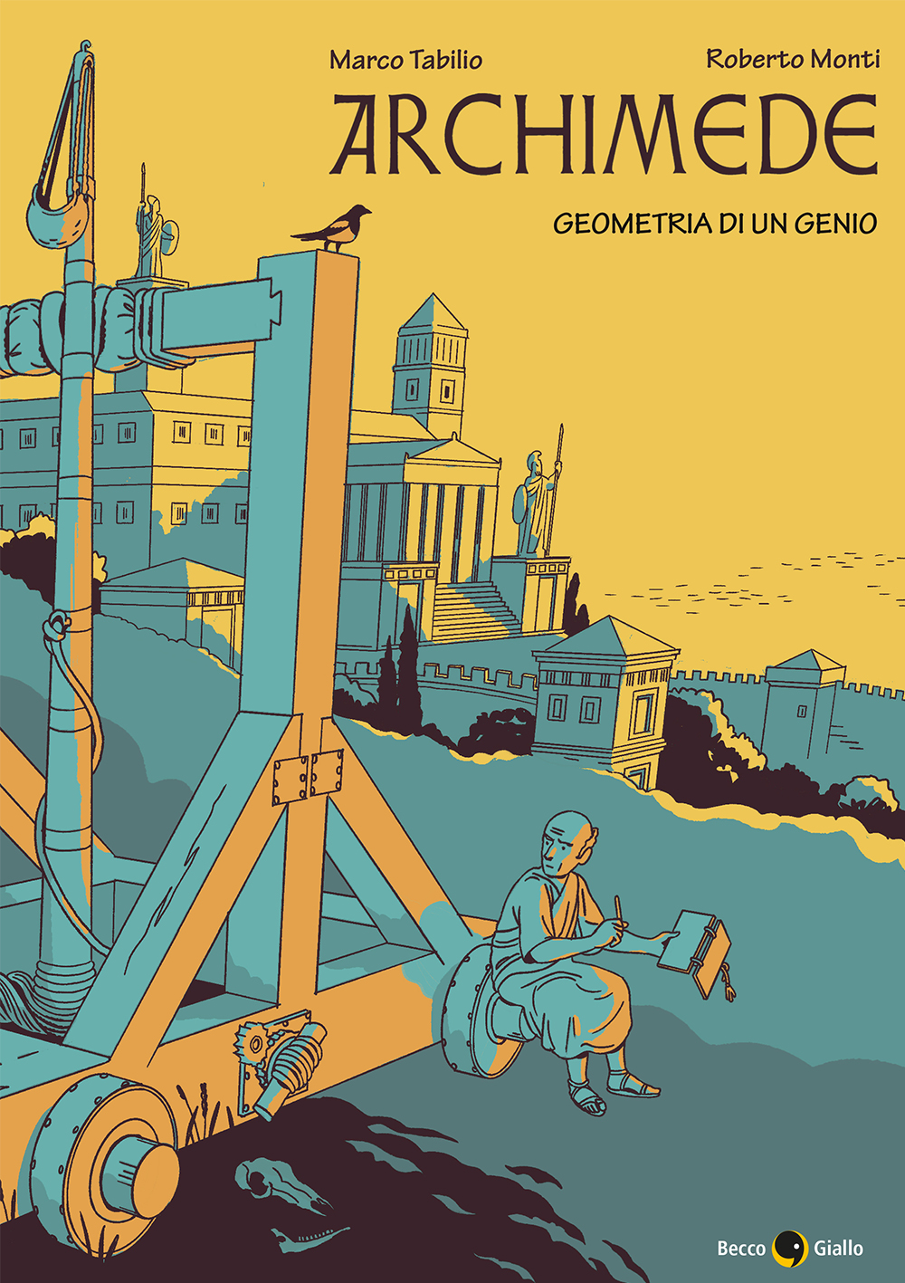 BeccoGiallo Biografie Archimede fumetto brossura 136 pp colori