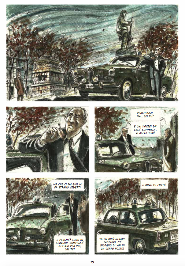 Nicola Pesce Nuvole in Tempesta Lontano Lontano fumetto brossurato