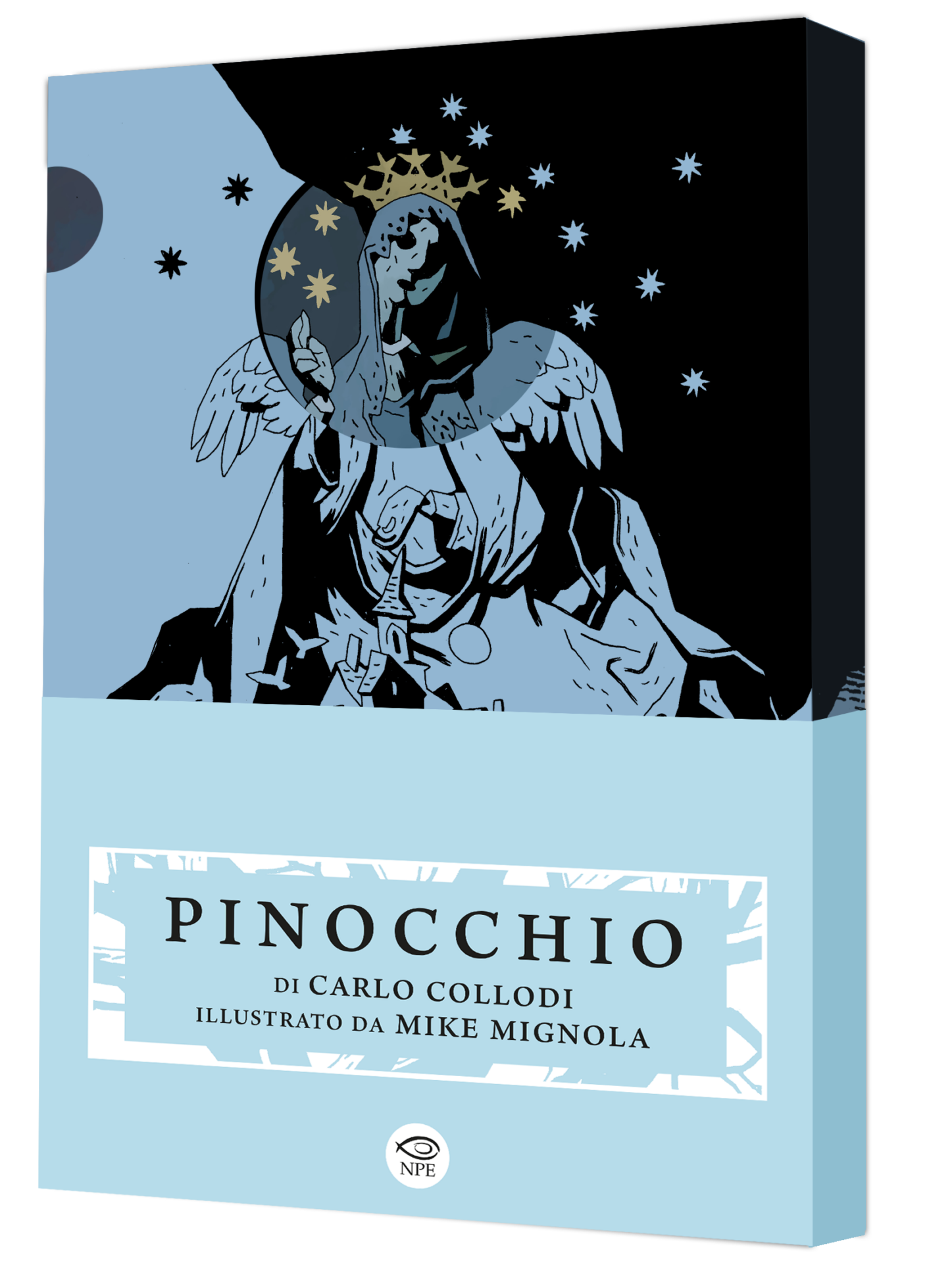 Nicola Pesce Nuvole Pinocchio illustrato da Mike Mignola fumetto