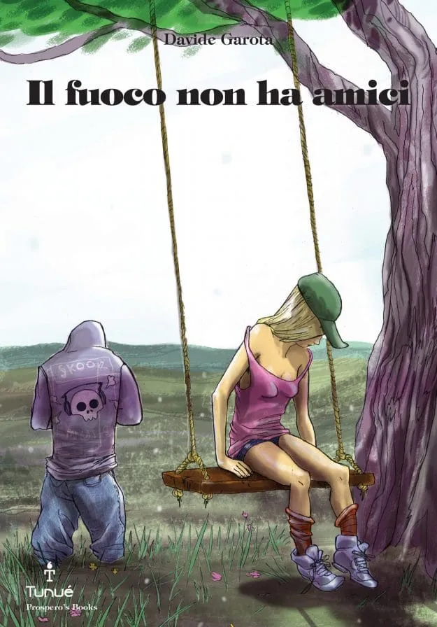 Tunuè Il fuoco non ha amici graphic novel autobiografico