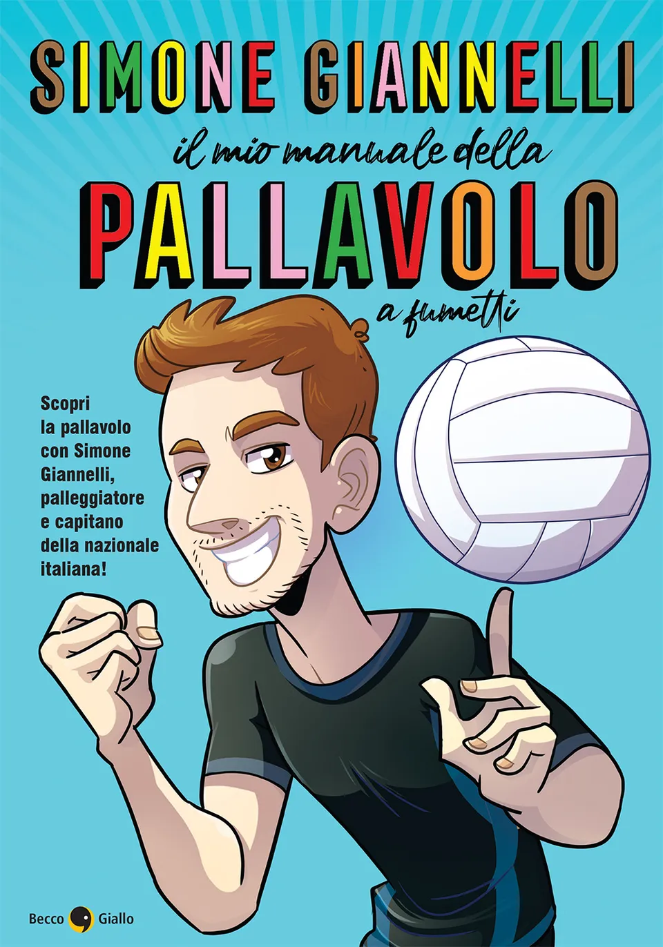 BeccoGiallo Simone Giannelli manuale pallavolo libro 160 pp.