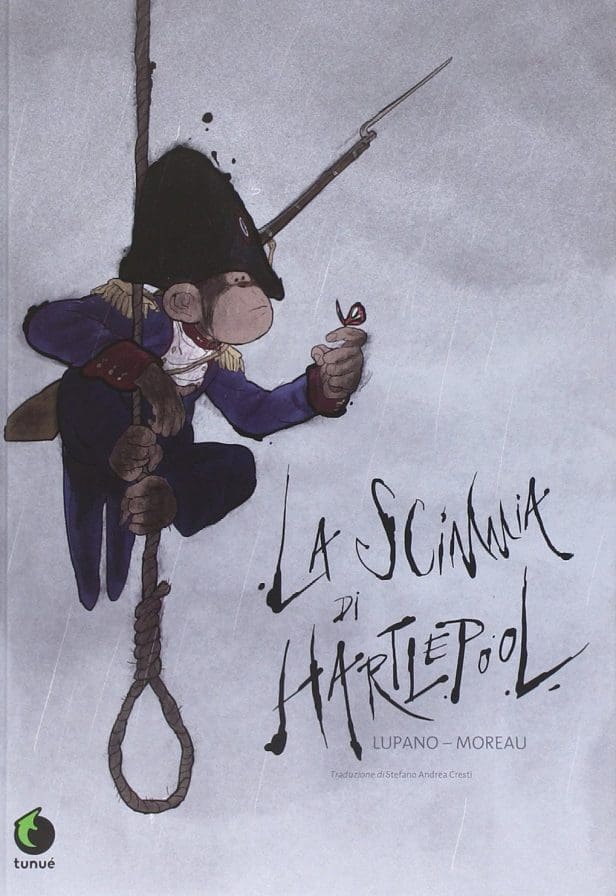Tunué Prospero's Books La Scimmia di Hartlepool graphic novel storico