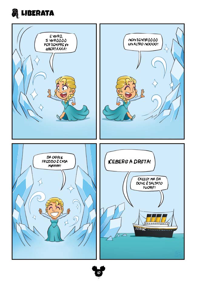 Nicola Pesce Nuvole in Tempesta Freaky Mouse fumetto brossurato