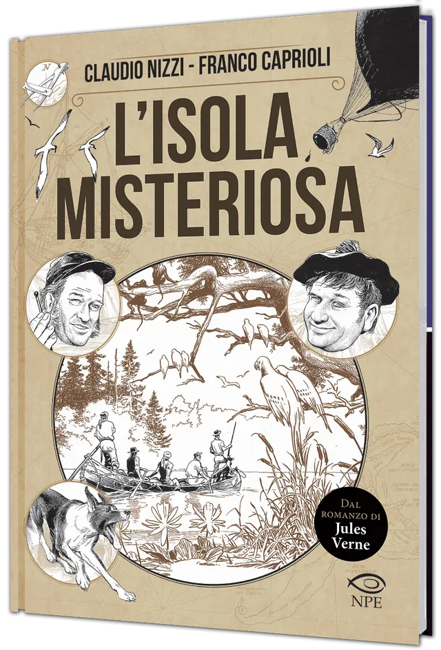 Nicola Pesce L’isola misteriosa libro edizione brossurata classico