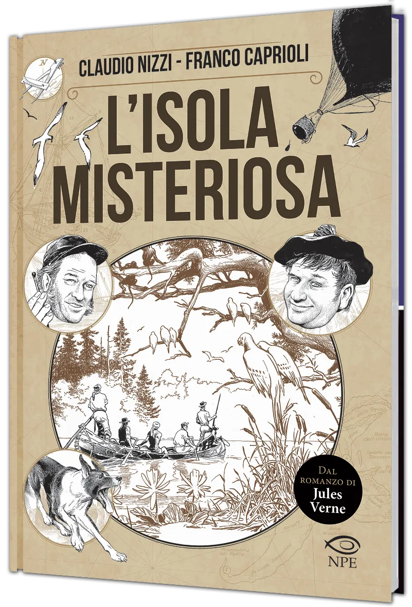 Nicola Pesce L’isola misteriosa libro edizione brossurata classico